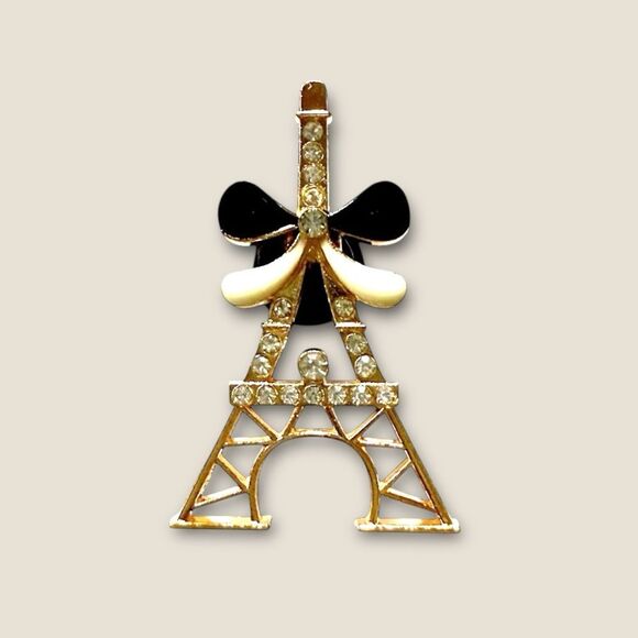 Socks, Crocs & Other Shoe Charms Set of 9 ~ Bling Rhinestones Black & Gold - Picture 10 of 10